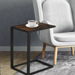 Beistelltisch 833-194BN braun schwarz B/H/T: ca. 40,6x64,2x50,8 cm