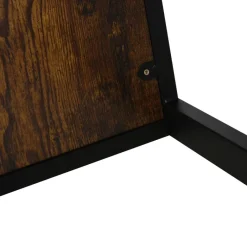 Beistelltisch 833-194BN braun schwarz B/H/T: ca. 40,6x64,2x50,8 cm
