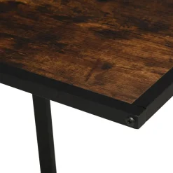 Beistelltisch 833-194BN braun schwarz B/H/T: ca. 40,6x64,2x50,8 cm