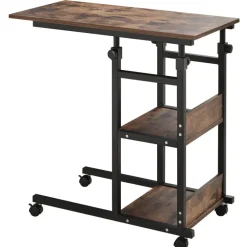 Beistelltisch braun dunkel Nachbildung B/H/T: ca. 80x72x40 cm
