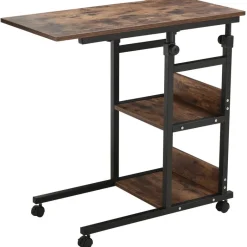 Beistelltisch braun dunkel Nachbildung B/H/T: ca. 80x72x40 cm