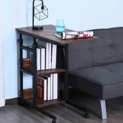 Beistelltisch braun dunkel Nachbildung B/H/T: ca. 80x72x40 cm