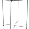 Beistelltisch Caro grau H/D: ca. 51x43 cm