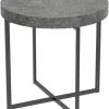 Beistelltisch Celina Beton Optik schwarz B/H/T: ca. 50x50x50 cm