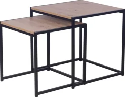 Beistelltisch Clara schwarz B/H/T: ca. 35x35x35 cm