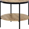 Beistelltisch David Holzoptik Artisan Nachbildung D: ca. 51 cm