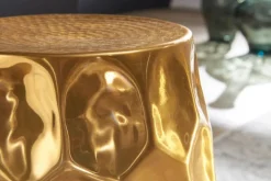 Beistelltisch gold Aluminium B/H/T: ca. 30x47x30 cm