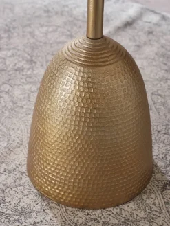 Beistelltisch gold B/H/T: ca. 33x53x33 cm