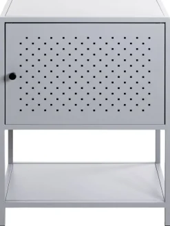 Beistelltisch grau B/H/T: ca. 45x61x32 cm