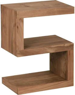 Beistelltisch natur Akazie B/H/T: ca. 44x60x30 cm