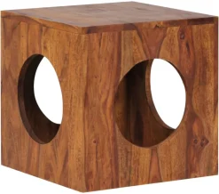 Beistelltisch rosenholz Holz B/H/T: ca. 35x35x35 cm