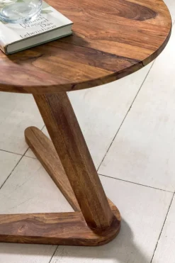 Beistelltisch rosenholz Holz B/H/T: ca. 45x50x45 cm