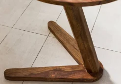 Beistelltisch rosenholz Holz B/H/T: ca. 45x50x45 cm
