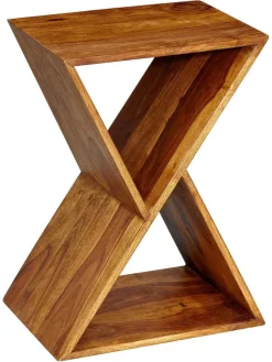 Beistelltisch rosenholz Nachbildung Holz B/H/T: ca. 43x60x30 cm