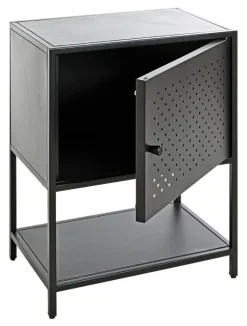 Beistelltisch schwarz B/H/T: ca. 45x61x32 cm