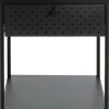 Beistelltisch schwarz B/H/T: ca. 40x53x40 cm