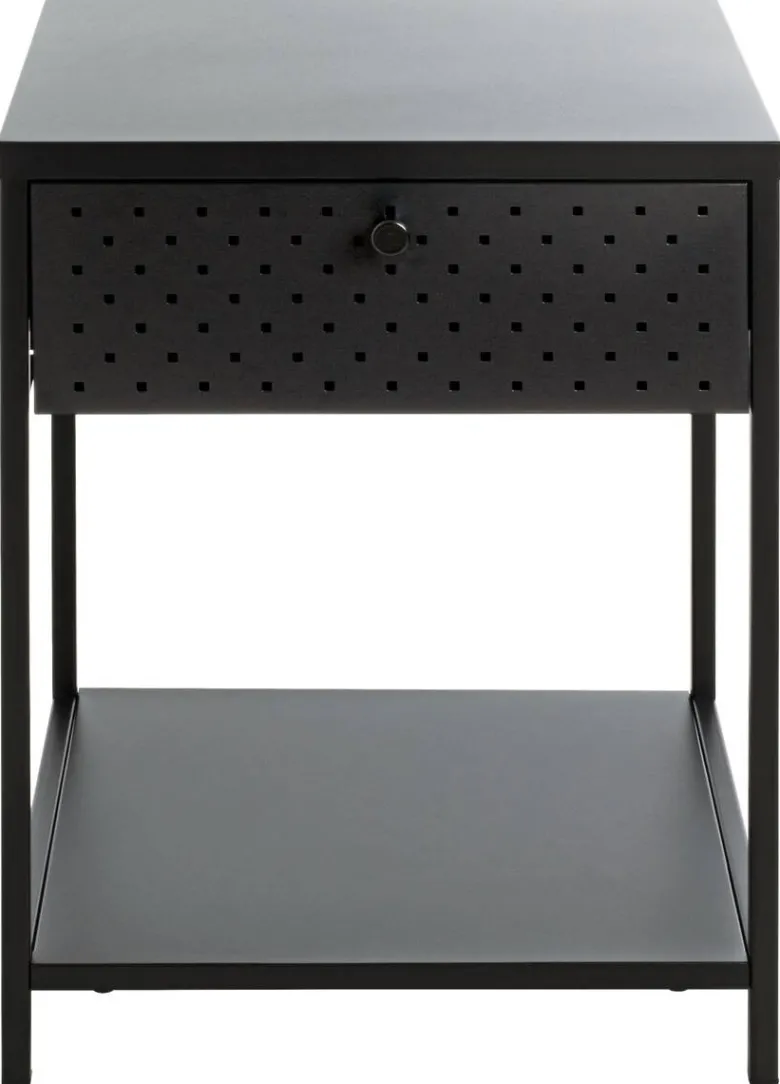 Beistelltisch schwarz B/H/T: ca. 40x53x40 cm