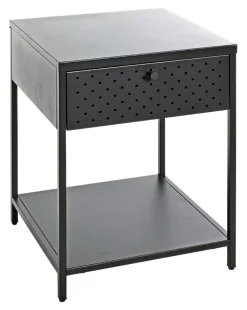 Beistelltisch schwarz B/H/T: ca. 40x53x40 cm