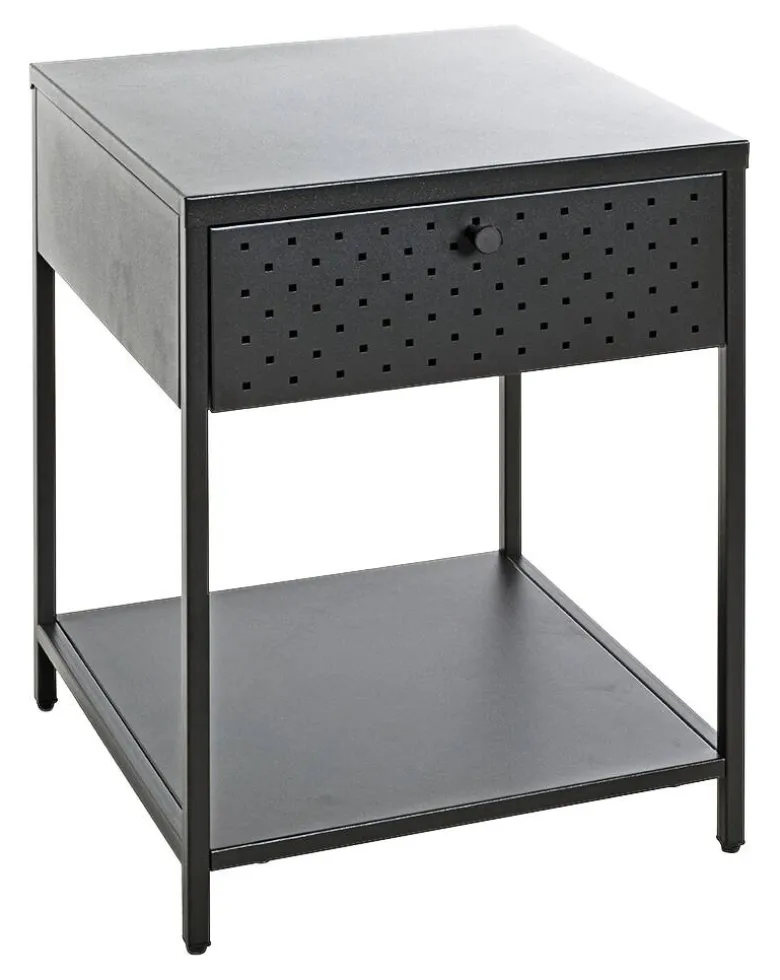 Beistelltisch schwarz B/H/T: ca. 40x53x40 cm