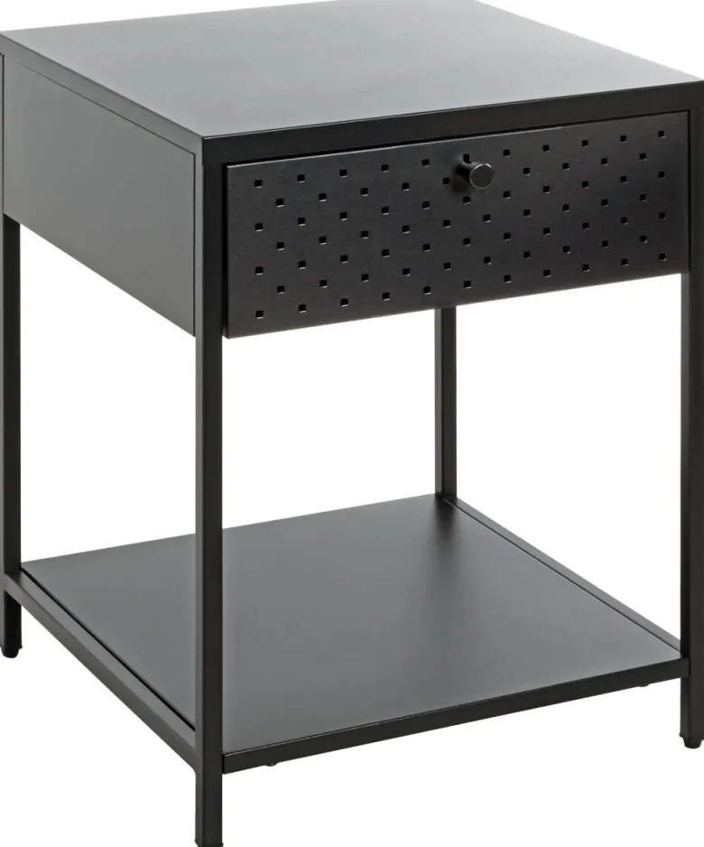Beistelltisch schwarz B/H/T: ca. 40x53x40 cm