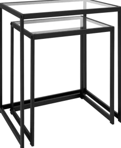 Beistelltisch Trosa schwarz B/H/T: ca. 55x60x40 cm