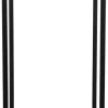 Beistelltisch Vera schwarz lackiert Metall B/H/T: ca. 31x80x31 cm