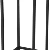 Beistelltisch Vera schwarz lackiert Metall B/H/T: ca. 25x60x25 cm