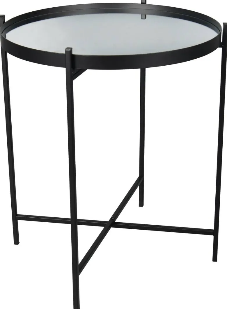 Beistelltisch Verena schwarz H/D: ca. 51x45 cm