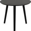 Beistelltisch Vilma schwarz H/D: ca. 50x50 cm