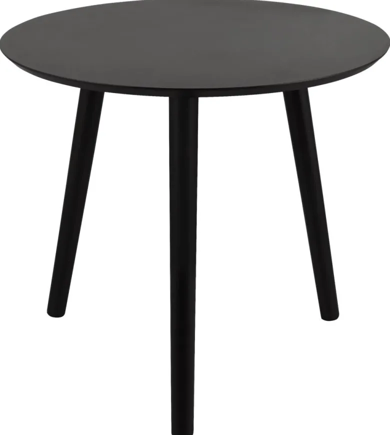 Beistelltisch Vilma schwarz H/D: ca. 50x50 cm