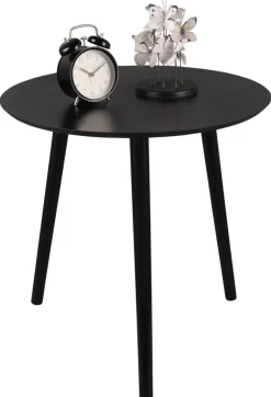 Beistelltisch Vilma schwarz H/D: ca. 50x50 cm