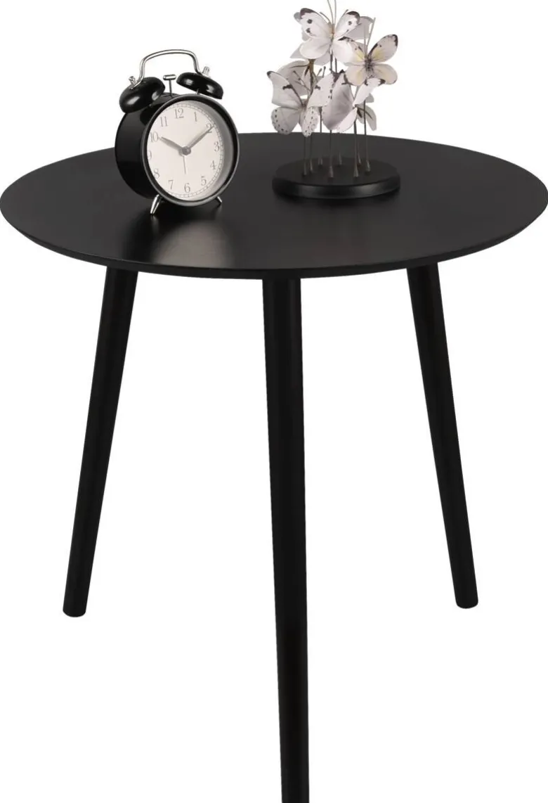 Beistelltisch Vilma schwarz H/D: ca. 50x50 cm