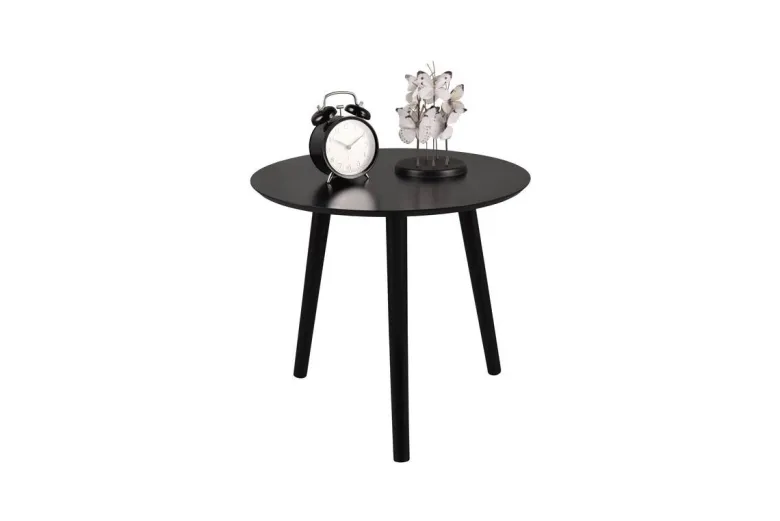 Beistelltisch Vilma schwarz H/D: ca. 50x50 cm