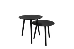 Beistelltisch Vilma schwarz H/D: ca. 50x50 cm