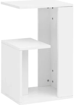 Beistelltisch weiß Holzwerkstoff B/H/T: ca. 35x61x30 cm