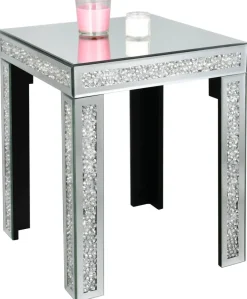 Beistelltisch Zoe silber B/H/T: ca. 40x50x40 cm