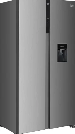 Beko Side-by-side Kühl-/Gefrierkombination GNO5322WDXPN Edelstahl B/H/T: ca. 90x177x66 cm
