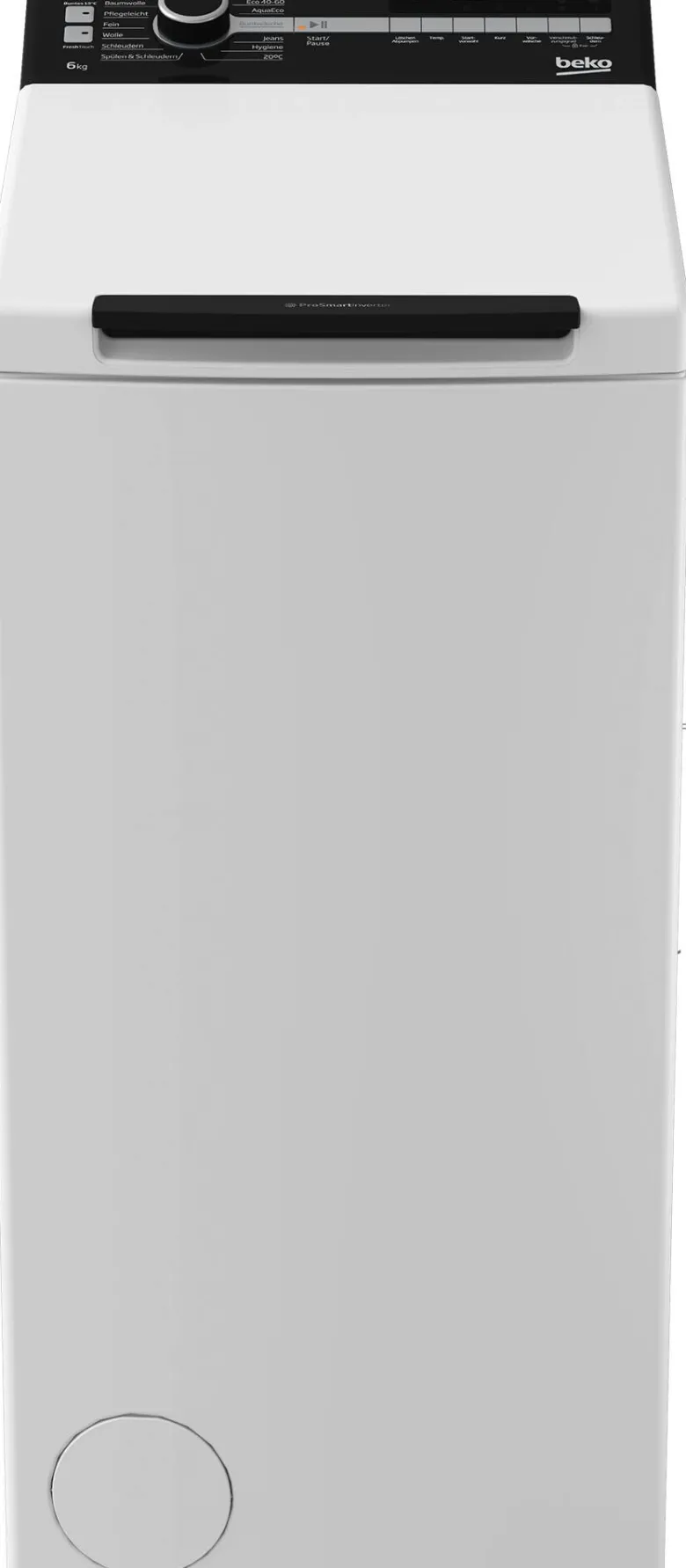 Beko Toplader-Waschmaschine BTL1WFP10622DE weiß B/H/T: ca. 40x90x60 cm ca. 60 kg