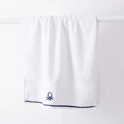BENETTON Handtuch CORE weiß Baumwolle B/L: ca. 50x90 cm