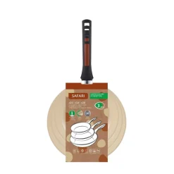 BENETTON Pfannenset Safari rot Aluminium 3 tlg.