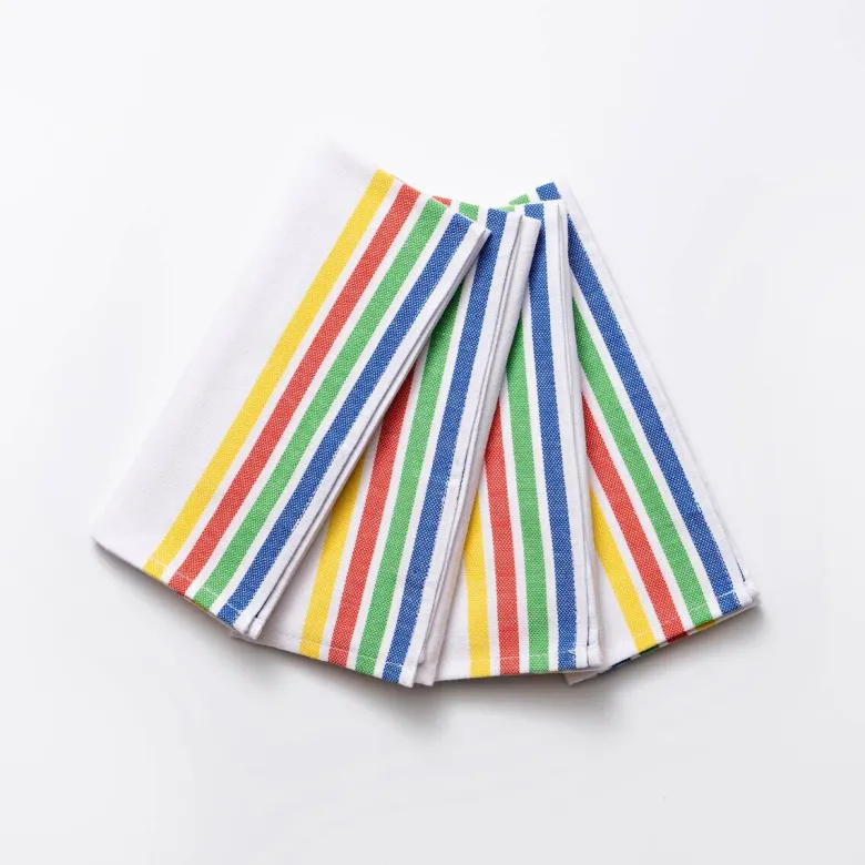 BENETTON Platzmattenset Rainbow multicolor Baumwolle B/L: ca. 30x45 cm