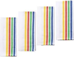 BENETTON Platzmattenset Rainbow multicolor Baumwolle B/L: ca. 30x45 cm