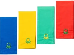 BENETTON Platzmattenset Rainbow multicolor Baumwolle B/L: ca. 30x45 cm