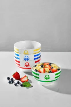 BENETTON Schalenset RAINBOW multicolor Porzellan