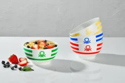 BENETTON Schalenset RAINBOW multicolor Porzellan