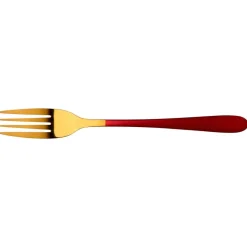 BERGNER Besteckset Lisboa red rot Edelstahl 16 tlg.