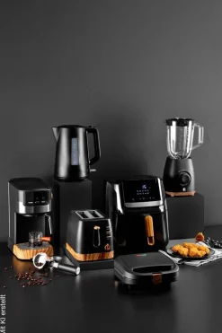 BERGNER Blender schwarz B/H/L: ca. 17,5x37,5x20 cm