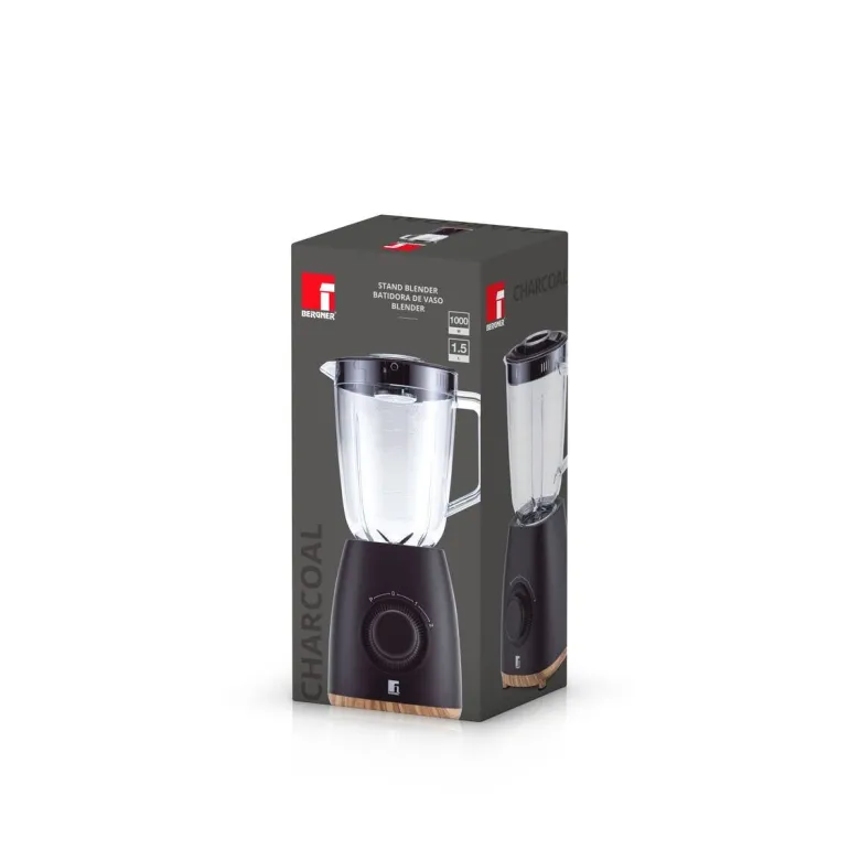BERGNER Blender schwarz Polypropylen B/H/L: ca. 17x41x19 cm