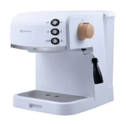 BERGNER Espressomaschine weiß Aluminium B/H/L: ca. 29,5x31x33,5 cm