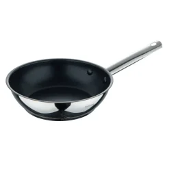 BERGNER Frypan-Set GOURMET silber Edelstahl B/H/L: ca. 26,5x16,3x48 cm